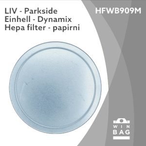 Hepa filter Liv rio, Einhell, Parkside, Dynamix HFWB909M