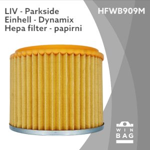 Hepa filter Liv rio, Einhell, Parkside, Dynamix HFWB909M