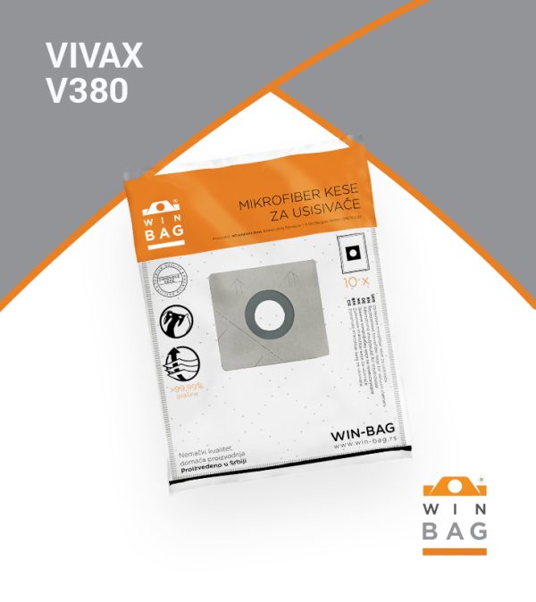 Vivax kese za usisivace V380