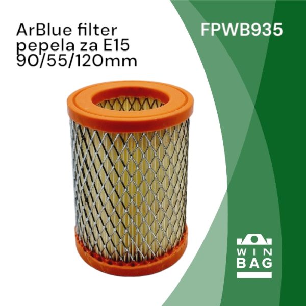Hepa filter za usisivače pepela AR Blue Clean E15