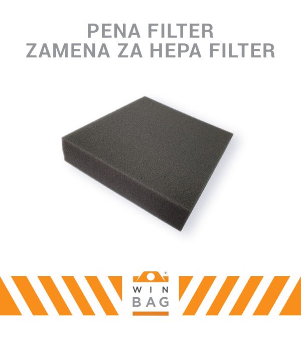 Univerzalni filter zamena za HEPA FILTER 250x250x20mm