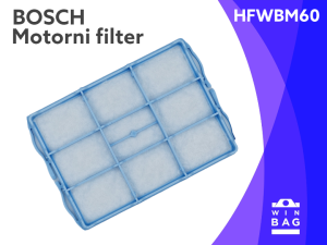 Zaštitni filter motora za Bosch 00187622, 00616268 WIN-BAG HFWB60