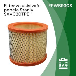 Filter pepela za Stanly SXVC20TPE usisivače