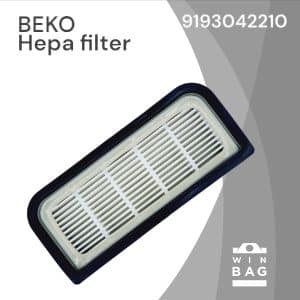 Hepa filter za Beko 9193042210/BKS9220/AL680/Arcelik7510 usisivače