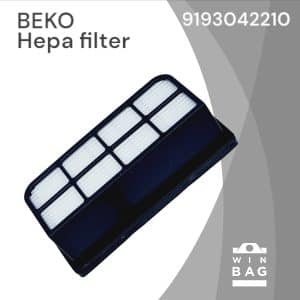 Hepa filter za Beko 9193042210/BKS9220/AL680/Arcelik7510 usisivače