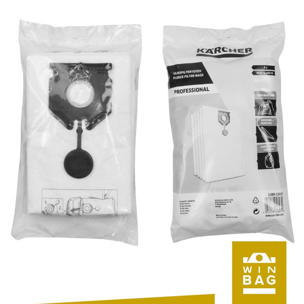 Meister Anker Karcher Nt35/1 Nt36/1 3000 Plus A2200 A2201 A2204 A2231PT A2234PT Dust Sacs Tubo Per Idropulitrice Karcher - Foto 3