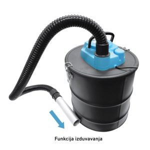 PROSTO UP7110-15 – Usisivač za pepeo 1000 W – 15 L