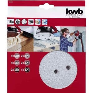 EINHELL petnaestodelni set brusnih mreža za TC-DW 180 brusilicu-žirafu