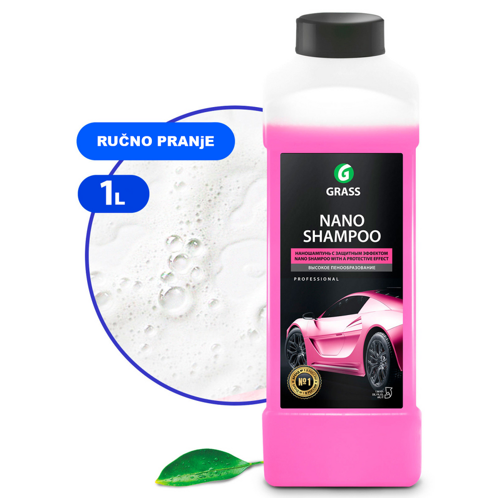 NANO SHAMPOO nasl NANO SHAMPOO – Šampon koji stvara bogat sloj aktivne pene