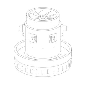 KARCHER motor za WD5 – WD5 Premium – 4.624-434.3 usisivače