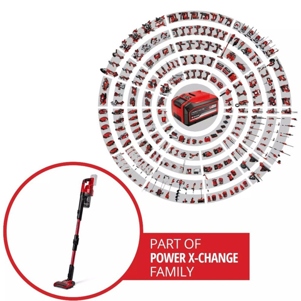 Einhell-TE-SV-18-Li-FLX-1 Aku štapni usisivač Einhell TE-SV 18 Li-FLX-Solo 18V