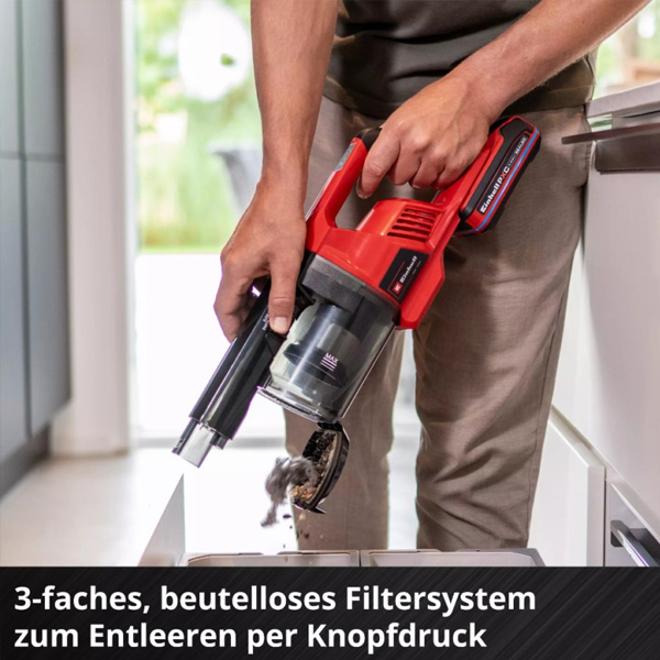 Einhell-TE-SV-18-Li-FLX-3 Aku štapni usisivač Einhell TE-SV 18 Li-FLX-Solo 18V