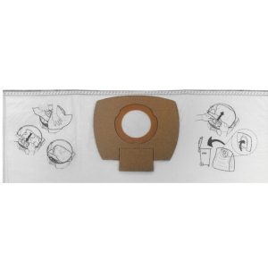 Mikrofiber kesa za Makita VC2512L VC2511 VC3011L P-72899 5 kom